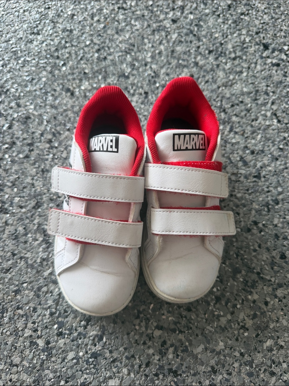 Marvel spider man White and Red Kids' Velcro Sneakers